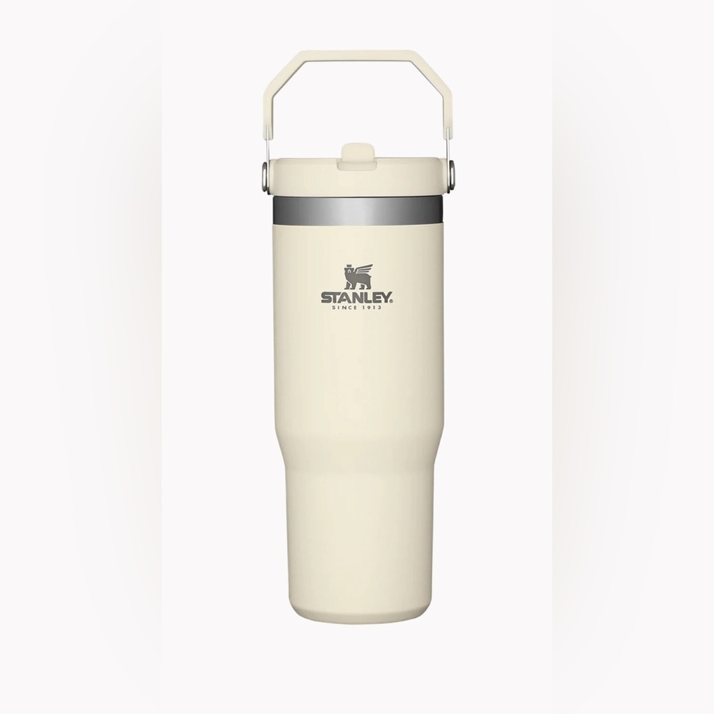 Stanley 30oz Ice Flow Tumbler with Flip Straw in Cream